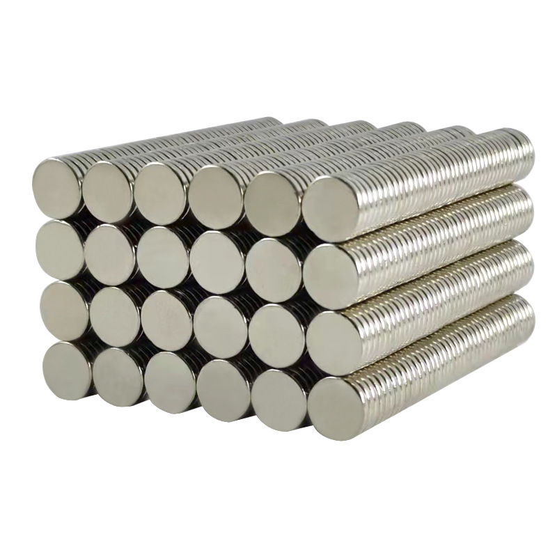 钕铁硼永磁铁强磁小吸铁强力圆柱形强力磁钢 大规格圆形磁铁8*1.