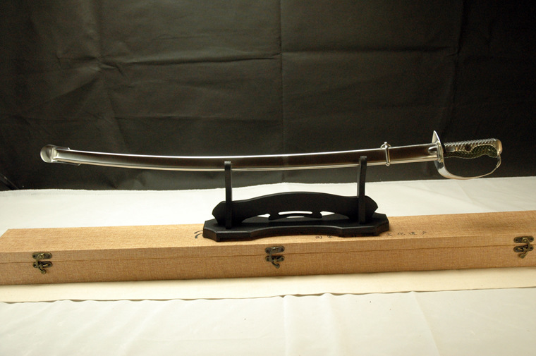 日本32式骑兵指挥刀 不锈钢量产版 仪杖指挥刀 三二式军刀 未开刃