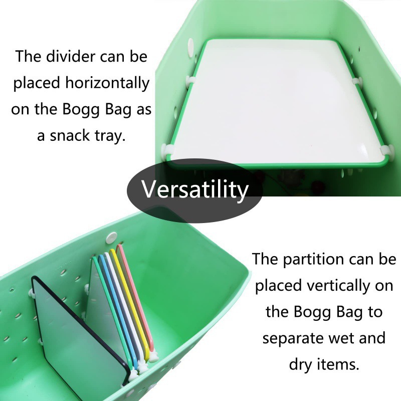 Bogg Bag Beach Bag Organize and Storage Baffle Outdoor Organizing Storage Household Supplies Bogg Accessories