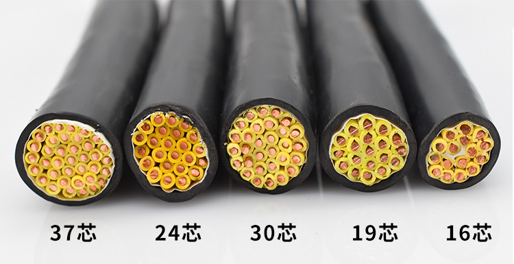 控制电缆kvv国标纯铜3 4 6 8 12 14 1619 20 30芯1.5平方多芯埋地