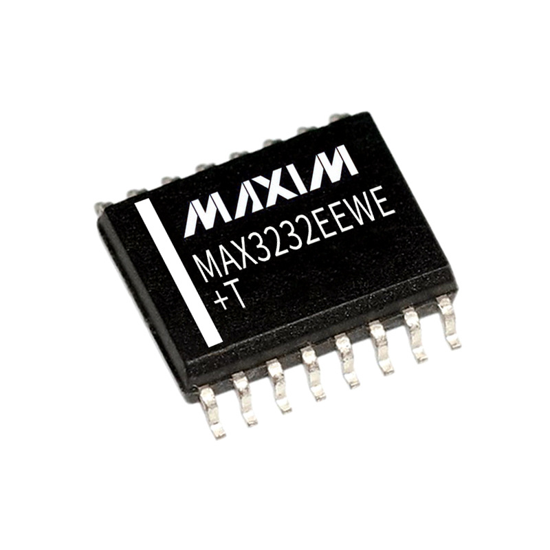 代理美信max3232eewe驱动ic芯片 封装wsop16收发器集成电路芯片