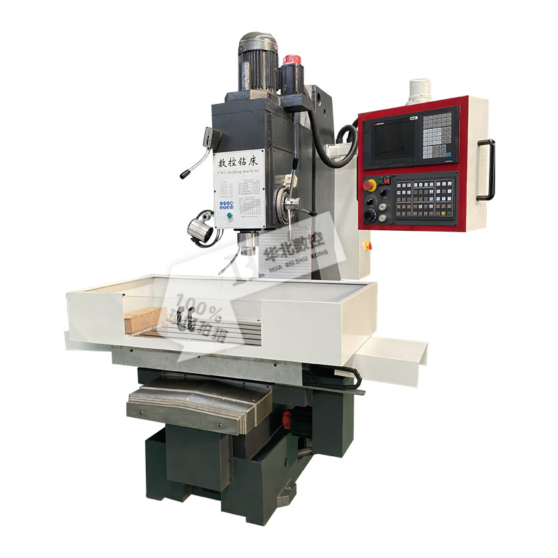 山东华北数控钻床zk5150c/1立式数控钻攻机自动升降50数控钻床