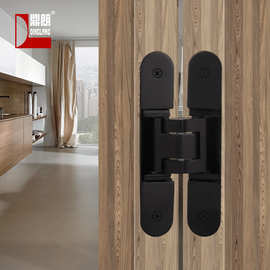 18%隐形合页隐藏暗门合叶三维可调实木隐形门活页内嵌式暗藏十字合页