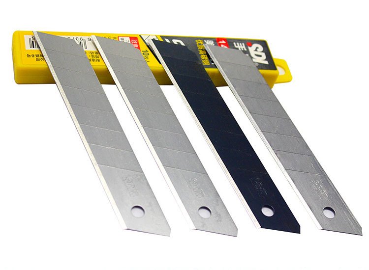 手牌sdi大美工刀片1404大号日本进口18mm高碳钢壁纸裁纸切纸刀片