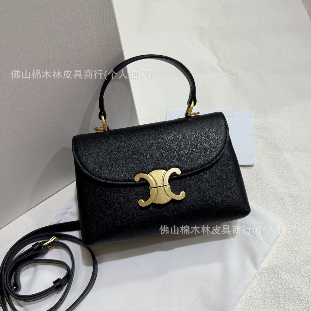 2024高品质新款凯旋门nino手提包牛皮时尚通勤百搭单肩斜挎包女包