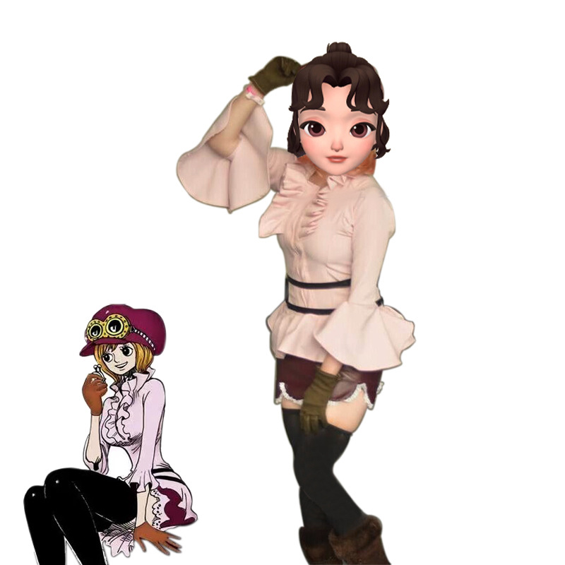 海贼王 航海王cos克尔拉裙子短款动漫服装全套cosplay万圣节现货