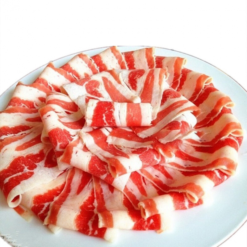 美式肥牛 原切肥牛板牛肉卷整块牛肉砖火锅烤肉商用批发