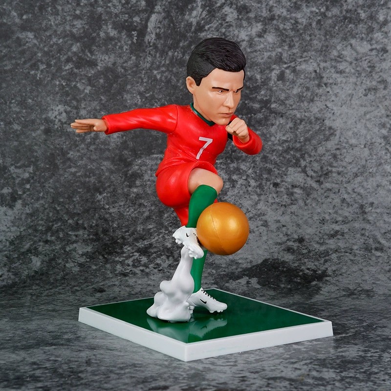 足球球星手办葡萄牙罗纳尔多模型玩具摆件 世界杯c罗手办-阿里巴巴
