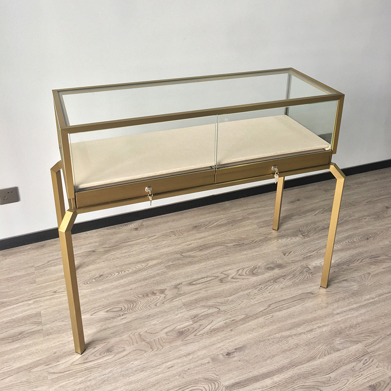玻璃货柜珠宝样品柜台首饰展柜精品展示柜产品展示架透明陈列柜子