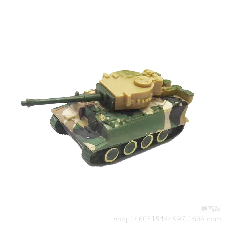 Tank World Land War King Tank Military Model Tiger Heavy Tank Finished Model Children's Educational Toys