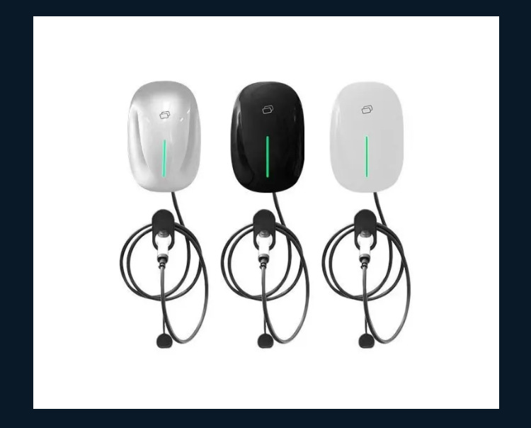 New Energy Vehicle Household Charging Pile 7Kw-22Kw Ac Wall-Mounted Charging Pile Plug and Play Appwifi
