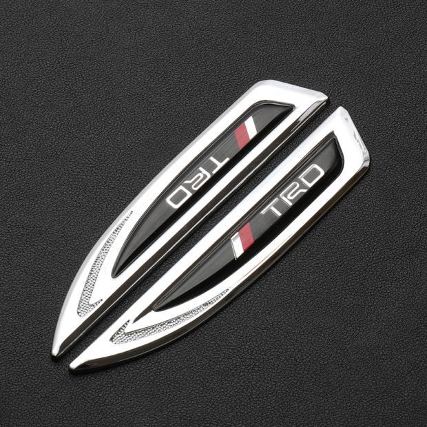 0成交131套汽车越野四驱车标 4wd车身贴4*4改装车标金属刀锋叶子板