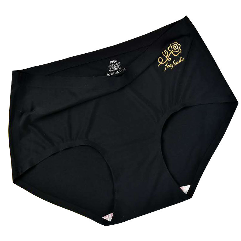 供团购礼盒朵女郎粉粉裤中腰无痕内裤支持一件代发粉粉裤