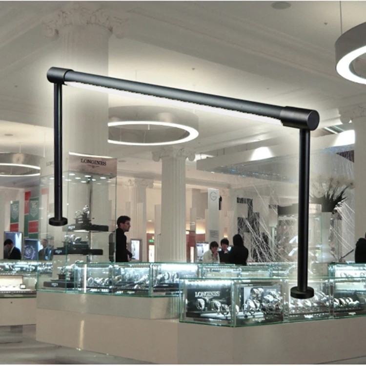 龙门架柜台灯门型柜台灯条柜台条灯拱形展柜灯展台灯珠宝饰品柜灯