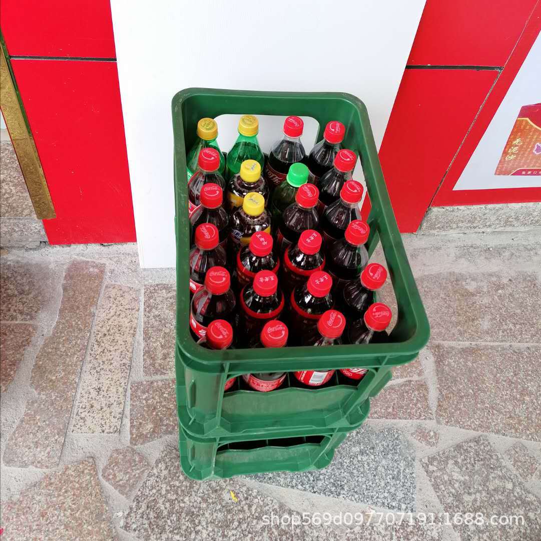 汽水周转筐玻璃瓶12瓶啤酒箱 厂家批发塑料24瓶啤酒箱