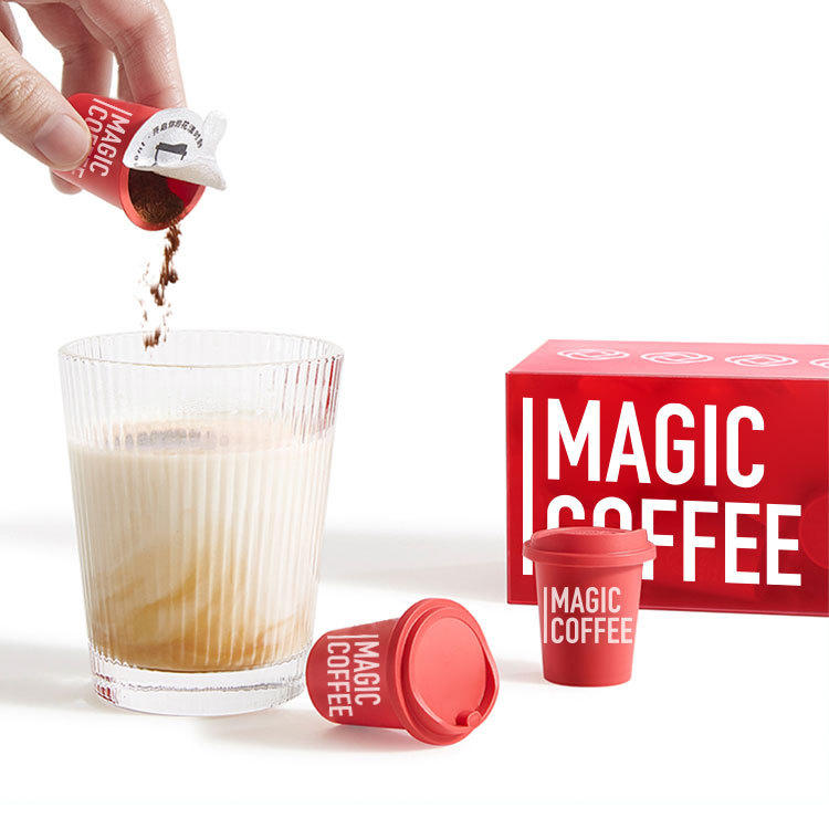 胶囊杯冻干粉速溶咖啡美式咖啡oem贴牌定制代加工 组合咖啡胶囊杯