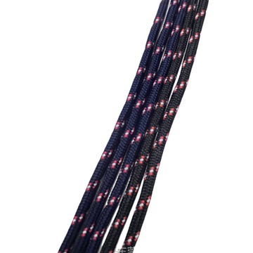 服装辅料批发涤纶跳点绳包芯绳圆绳腰绳系绳抽绳多色花纹间色