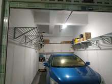 2V0630公分宽加厚高承重壁挂式仓储车库架子储藏室杂物室地下室收