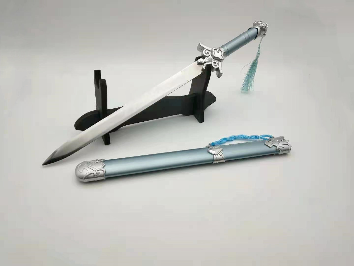 龙泉市工艺剑 动漫影视剑 旅游纪念小剑 不锈钢小避尘剑 未开刃