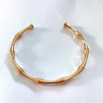 【节节高升】竹节手镯 新款小众设计个性手环开口时尚简约饰品女