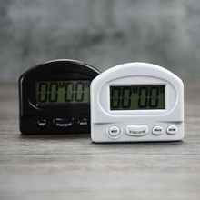 包邮倒计时器奶茶店计时器记分钟表电子定时器厨房计时提醒钟晶柏