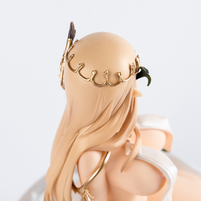 native ive lily 莉莉 精灵 特典版 方天戟 原画1/7 跪姿盒装手办