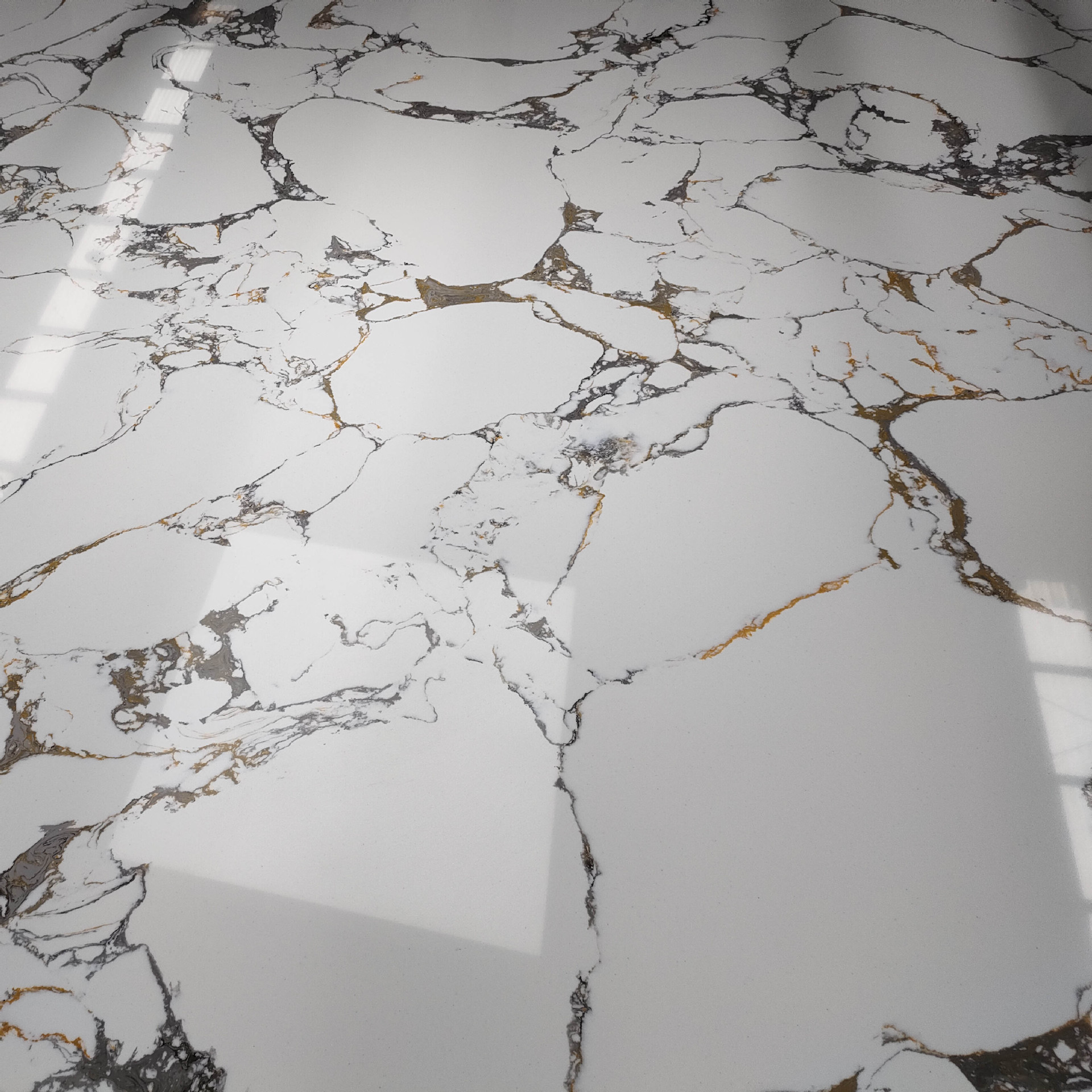 人造大理石通体花纹板鱼肚白鱼肚金人造大理石室内背景墙地面定制