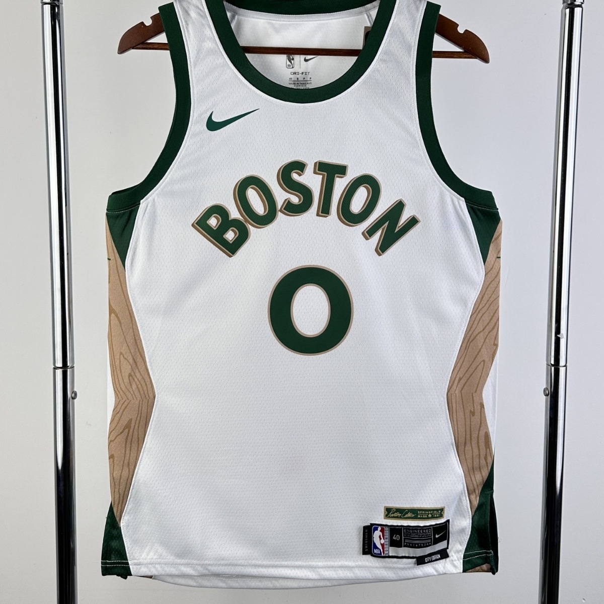 24赛季凯尔特人城市版0号塔图姆4号霍乐迪8号波尔津吉斯nba球衣