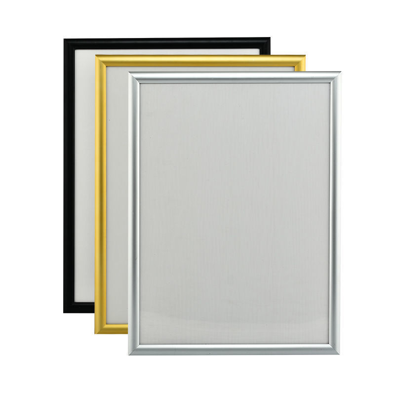 开启式铝合金海报框电梯广告框架挂墙a3营业执照框大相框画框