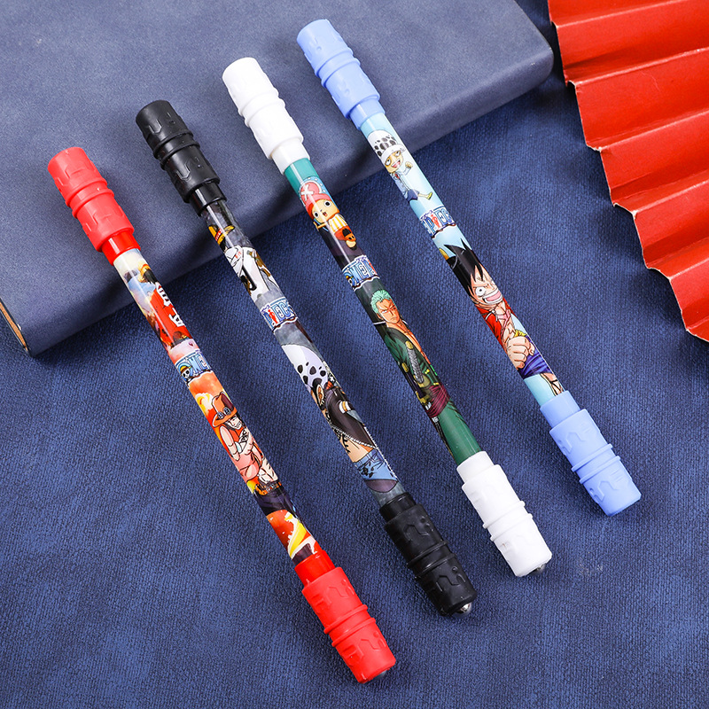 Spring Pen Beginner One Piece Pen Decompression Pen Primary and Secondary School Students Competition Twist Pen Can Write Douyin Online Influencer