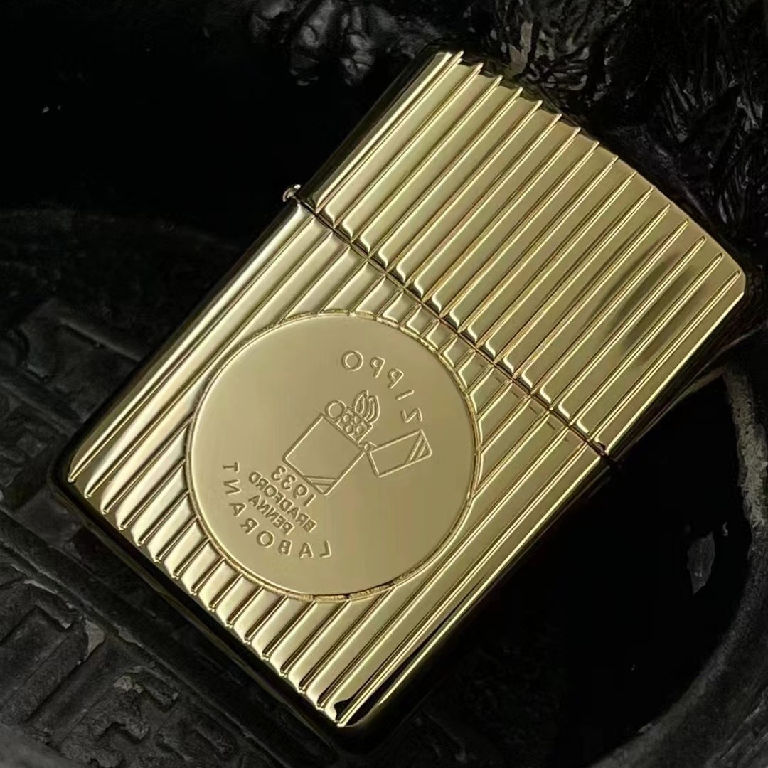 原装正品 之宝煤油打火机 镀金创立日限量纪念款礼盒美版机-阿里巴巴