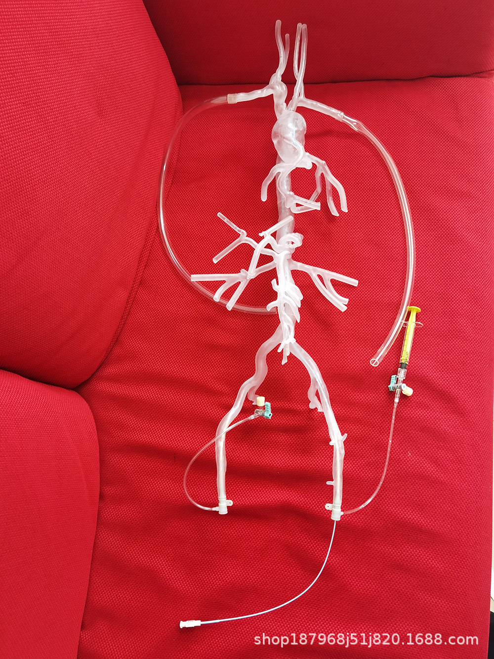 血管介入手术模拟器心血管介入手术训练器仿真血管模型医学模型