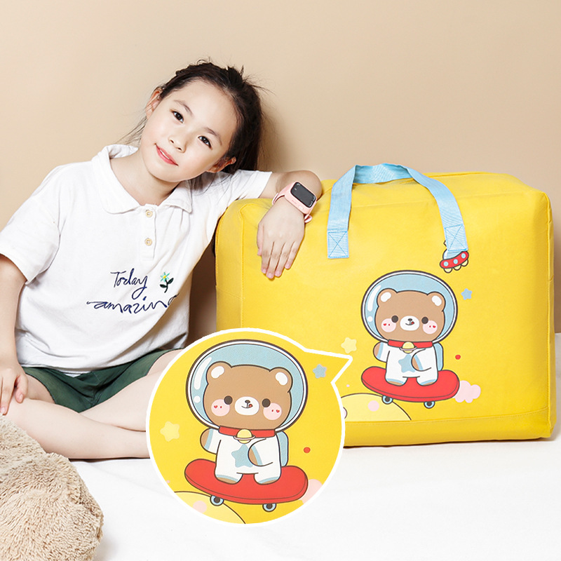 New Quilt Buggy Bag Kindergarten Children Quilt Bag Household Collect Clothes Clothing Luggage Bag Moving Packing Bag