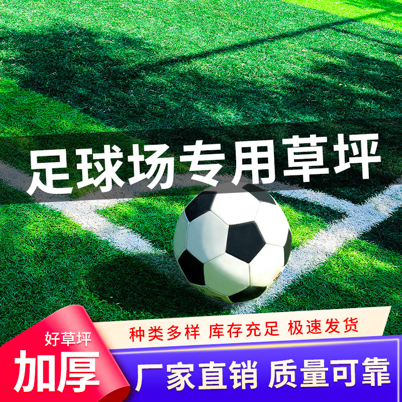 30-50mm Filled/Non-Filled Football Field Emulational Lawn Outdoor Sports Turf School Stadium Lawn