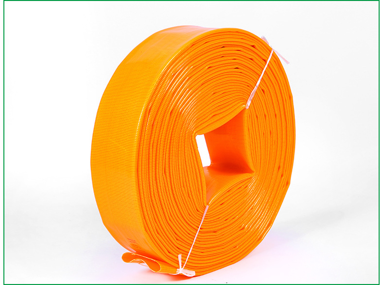 高分子水带1-8寸农用果园工地灌溉水带pvc喷灌涂塑带软管水带批发