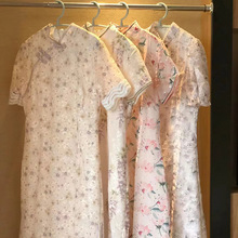 夏季新款新中式改良旗袍气质连衣裙十三行高端品牌女装批发货源