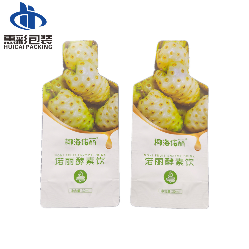 果冻果汁软包装袋酵素瓶状异性复合铝箔袋液体塑料吸嘴袋印刷