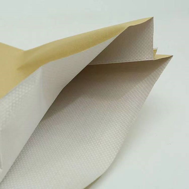 牛皮纸塑复合编织袋化工颗粒防水包装加厚耐磨口袋包装饲料袋