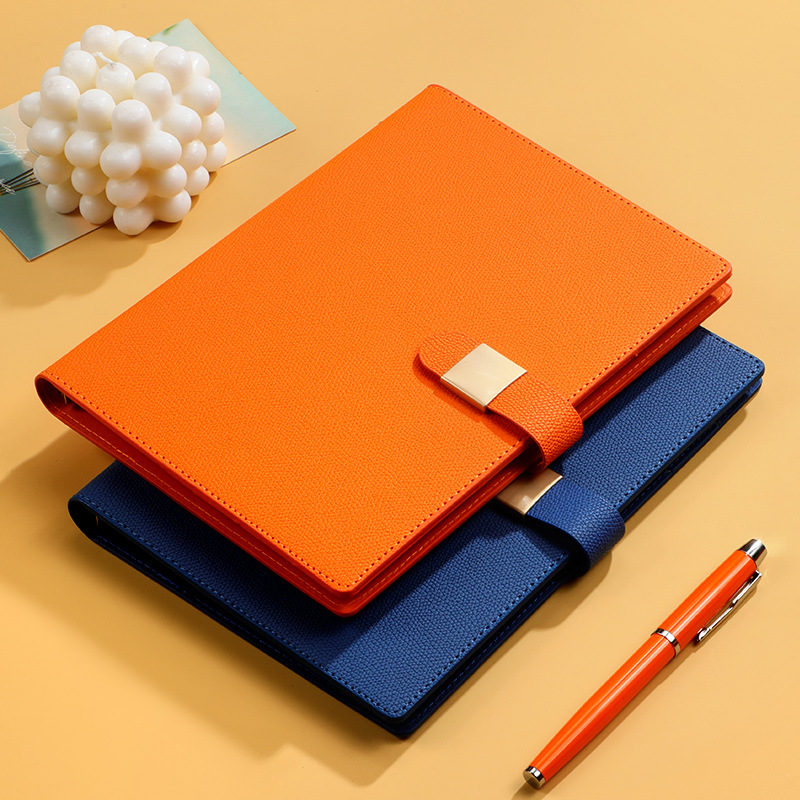 business notebook gift set 2024 high-end signature pen notebook diary work meeting notebook