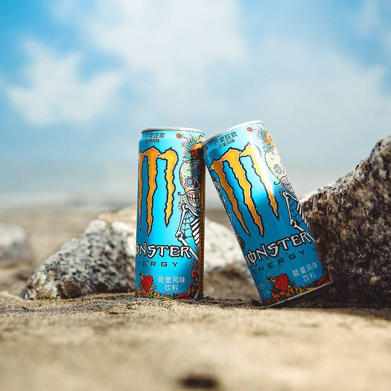 无糖白魔爪果味运动饮料龙茶黄魔爪330ml*12听运动多包邮