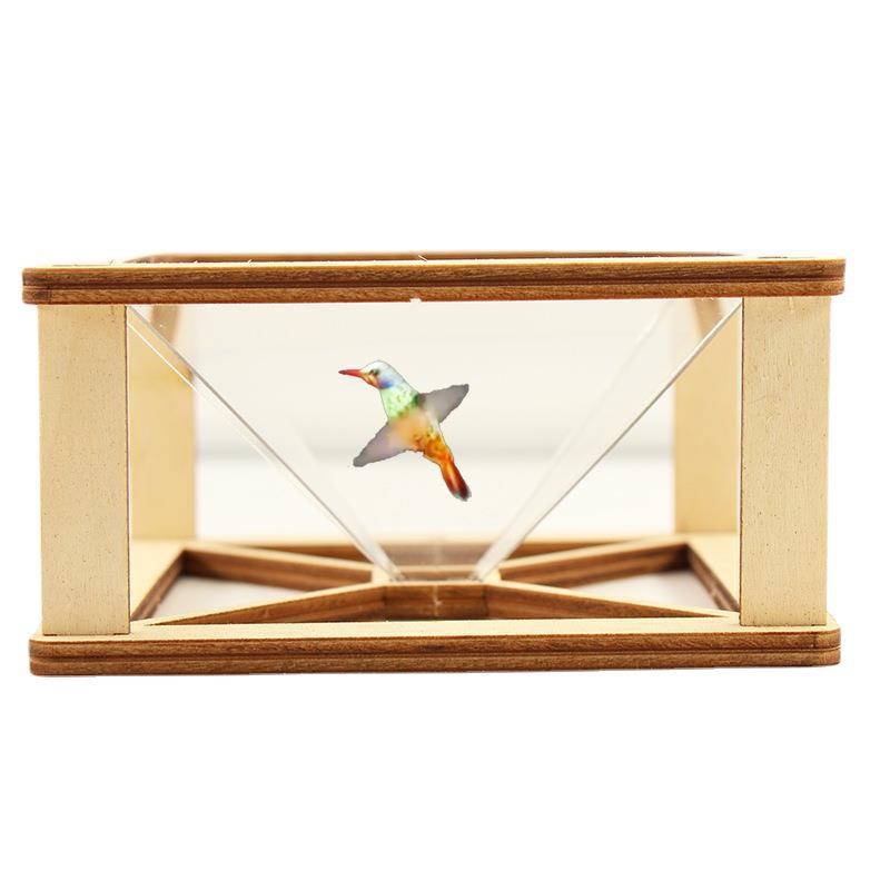 幼儿科技小制作3d全息投影仪 小学生科学实验儿童手工diy材料包