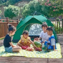 帐篷户外露营装备加厚防雨全自动速开野外露营野餐郊游便携式器材