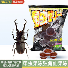 NC甲虫果冻独角仙果冻兜虫锹甲金龟子昆虫食物食物宠物昆虫营养膏