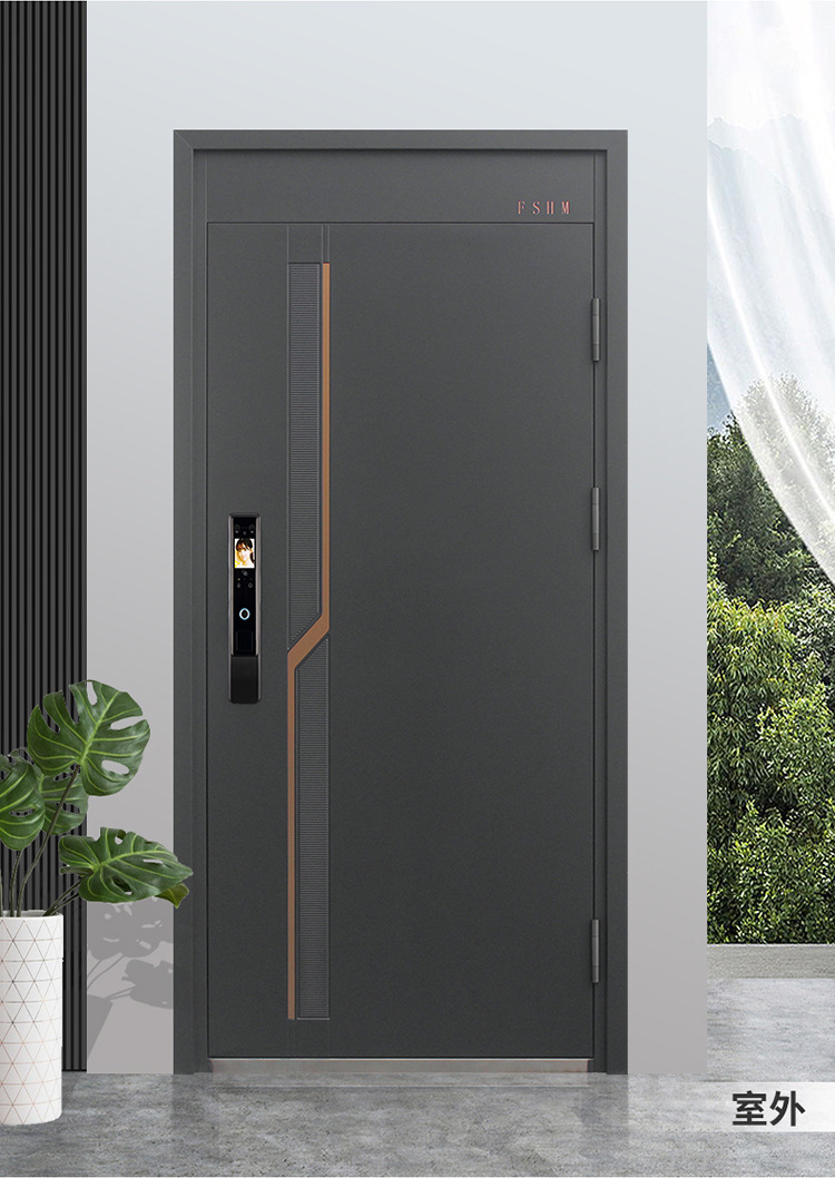 雅若轩甲级防盗门家用别墅入户门安全门子母门进户门房间室内单门
