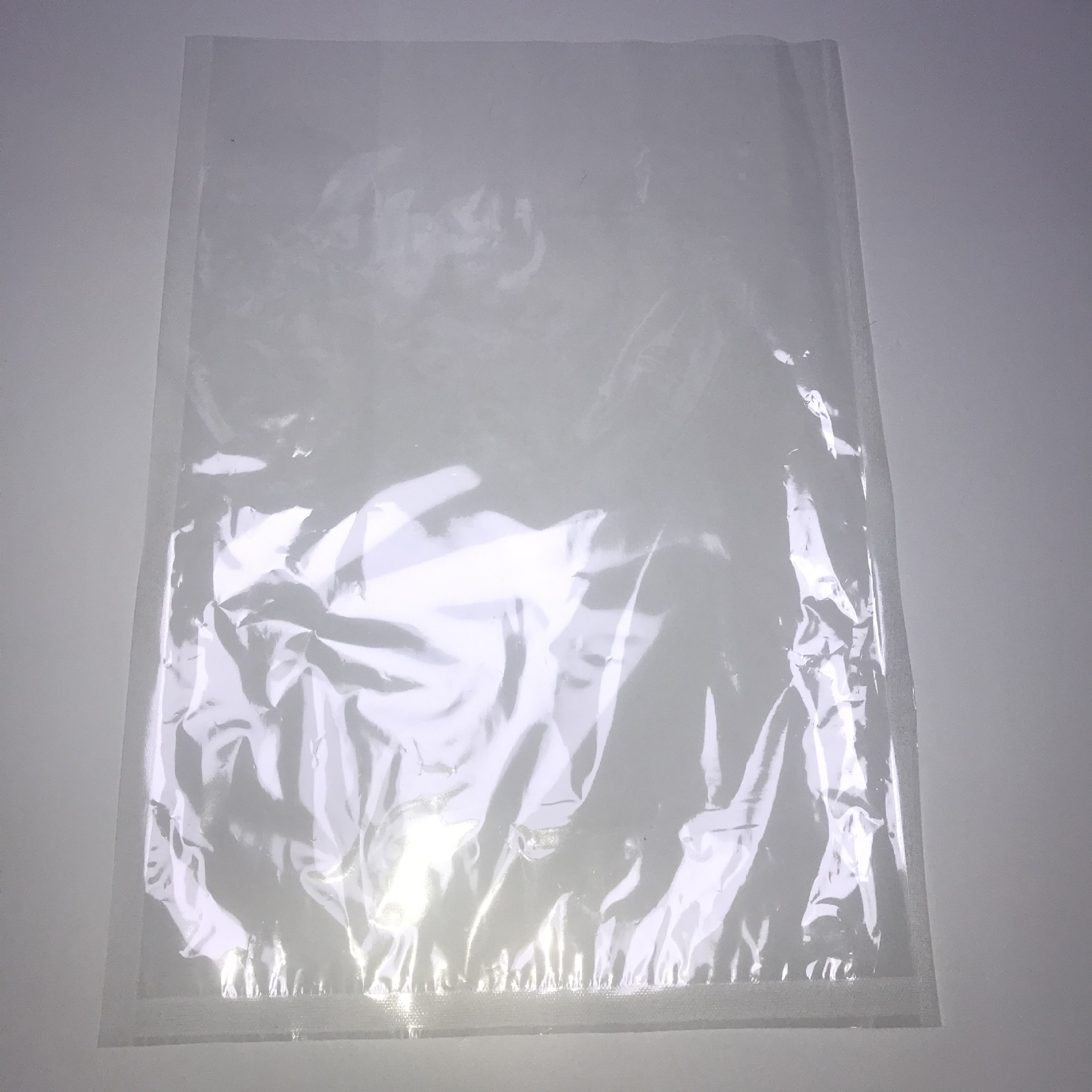 木浆纸热封可降解平口袋醋酸纤维素膜定制塑料服装袋透明纸袋定制