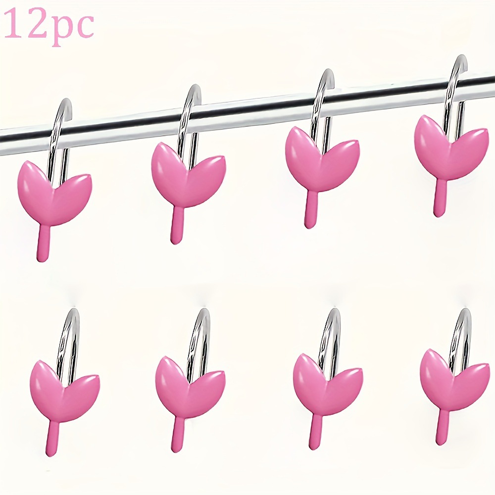 [muqing] modern simple pink with fishtail hook multi-functional bathroom hook household convenient hook wholesale