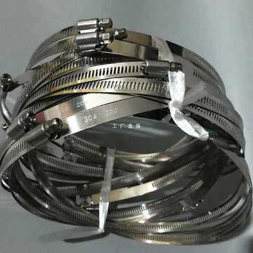 304不锈钢抱箍监控摄像机抱箍支架电线杆球机抱柱一体防水箱抱杆