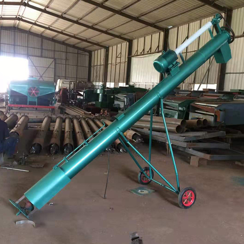 农用绞龙输送机 螺旋输送机绞龙上料输送机厂家多功能杂粮上料机