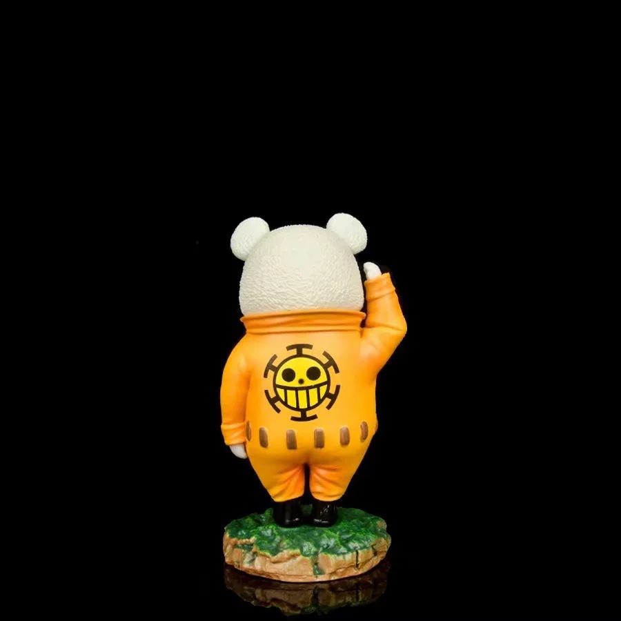 海贼王 gk 萌物系列 问号贝波熊 换脸 共鸣手办 q版公仔车载摆件