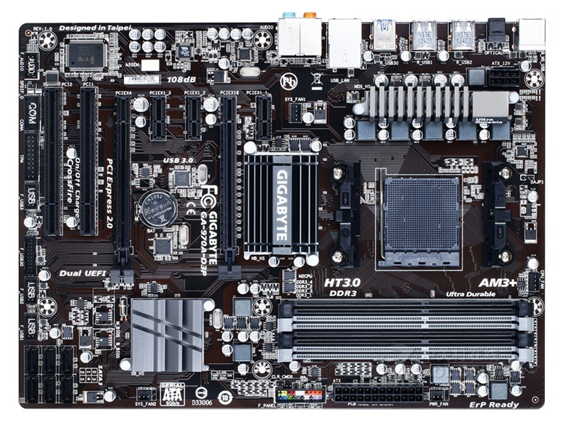 适用于 gigabyte/技嘉ga-970a-d3p ddr3内存 全固态独显魔音大版